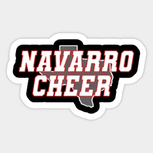 Navarro Cheer Texas Sticker